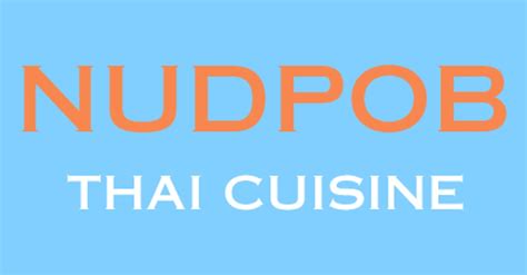 nudpob menu|Nud Pob menu